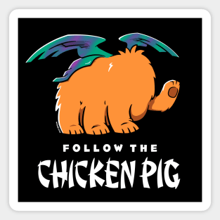 Chicken Pig Magnet